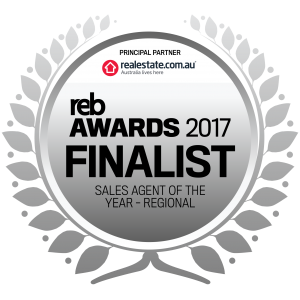 2017 Sales Agent of the Year - Regional FINALIST